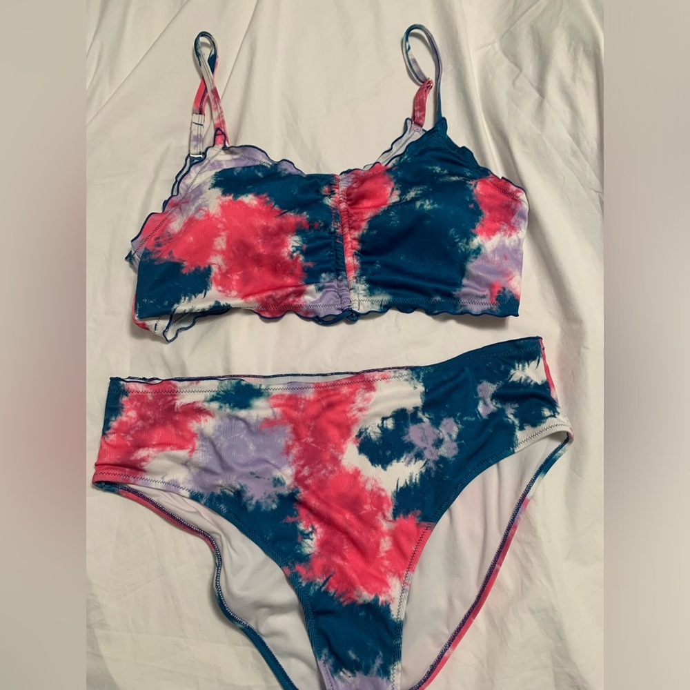 Tie Dye Bikini from Shein